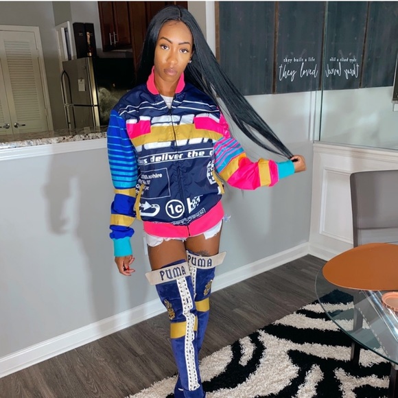 Fenty X puma thigh high boots - Picture 4 of 6